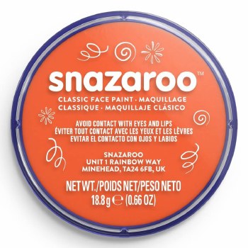 Snazaroo 18ml Classic Orange