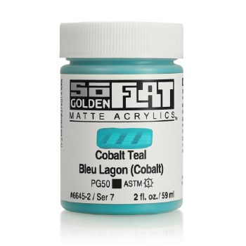 Golden SoFlat 59ml Cobalt Teal