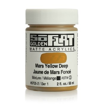 Golden SoFlat 59ml Mars Yellow Deep