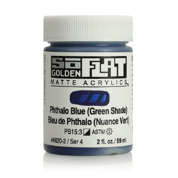 Golden SoFlat 59ml Phthalo Blue Green Shade