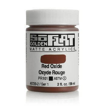 Golden SoFlat 59ml Red Oxide