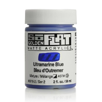 Golden SoFlat 59ml Ultramarine Blue