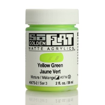 Golden SoFlat 59ml Yellow Green