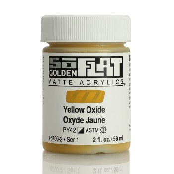 Golden SoFlat 59ml Yellow Oxide