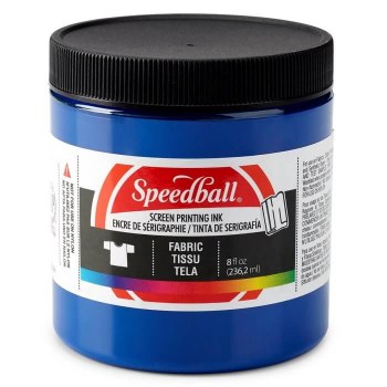 Speedball 236ml Fabric Screen Printing Ink - Process Cyan