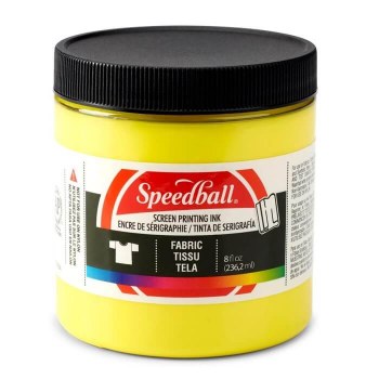 Speedball 236ml Fabric Screen Printing Ink - Process Yellow