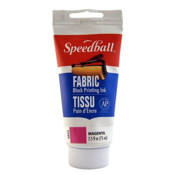 Speedball Fabric Block Printing Ink 75ml - Magenta