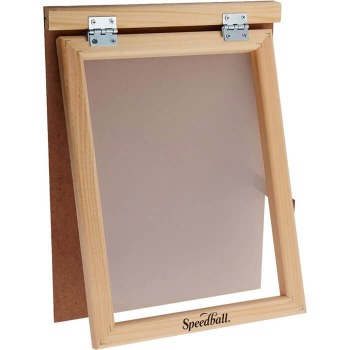 Speedball 110 Monofilament Screen Printing Frame & Base Unit 10x14"