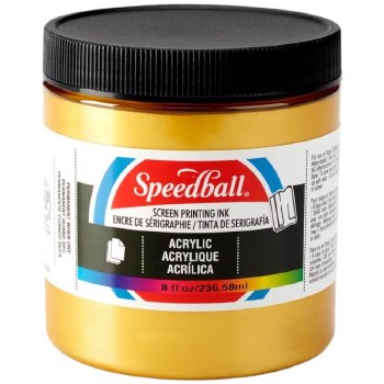 Speedball 8oz Acrylic Gold