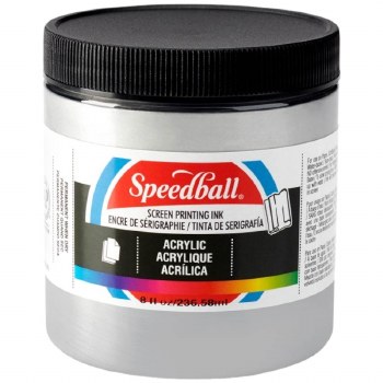 Speedball 8oz Acrylic Silver