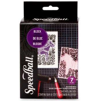 Speedball Speedy-Carve Block Printing Starter Kit - 7 Piece