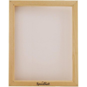 Speedball 110 Monofilament Wooden Printing Screen 10x14"
