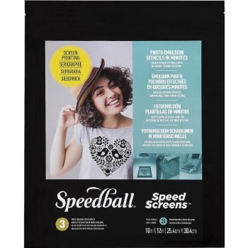 Speedball Photo Emulsion Stencils - 3pk