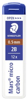 Staedtler Mars Micro Leads 0.5mm - 2B