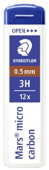 Staedtler Mars Micro Leads 0.5mm - 3H