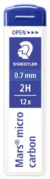 Staedtler Mars Micro Leads 0.7mm - 2H