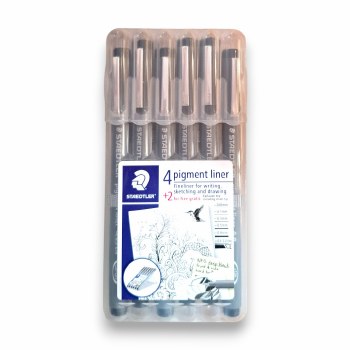 PIGMENT LINER BLACK 4 + 2