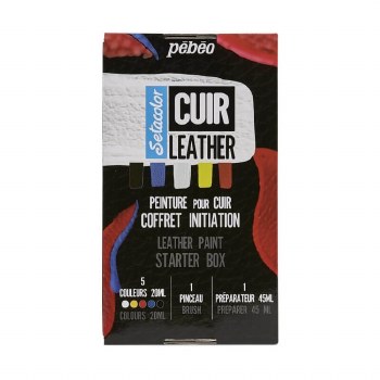 Pebeo Setacolor Leather - Starter Kit