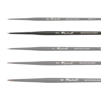 Raphael Stradivarius Brush - Round Extra Short No.0