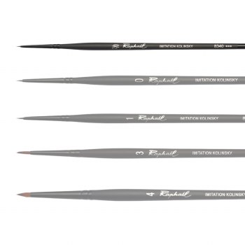 Raphael Stradivarius Brush - Round Extra Short No.2/0