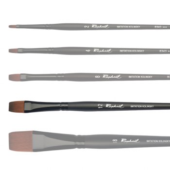 Raphael Stradivarius Brush - Flat No.12