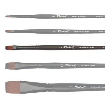 Raphael Stradivarius Brush - Flat No.8