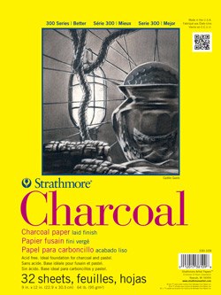 Strathmore 300 Series - Charcoal Pad 11x17"