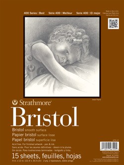 Strathmore 400 Series - Bristol Pad 9x12" Smooth