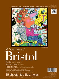 Strathmore 400 Series - Bristol Pad 11x14" Vellum