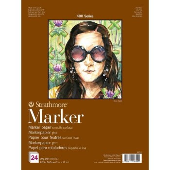 Strathmore 400 Marker Pad 9x12"