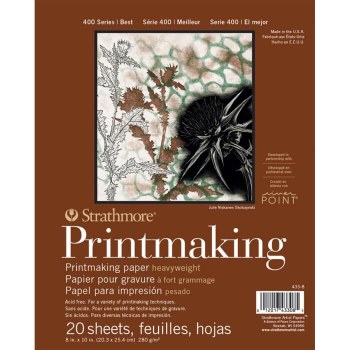 Strathmore 400 Printmaking Pad 8x10"