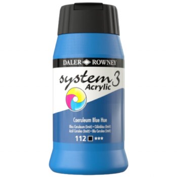 Daler-Rowney System3 500ml Cerulean Hue