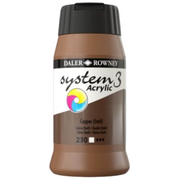 Daler-Rowney System3 500ml Copper Imit