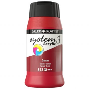 Daler-Rowney System3 500ml Crimson