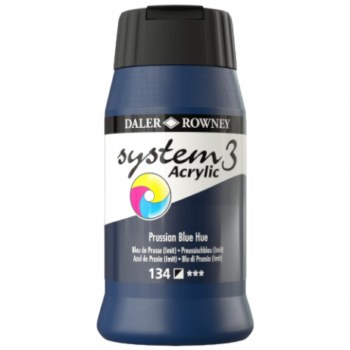 Daler-Rowney System3 500ml Prussian Blue Hue