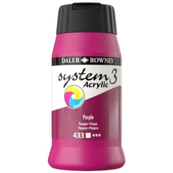 Daler-Rowney System3 500ml Purple