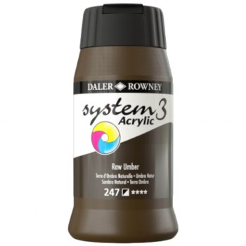 Daler-Rowney System3 500ml Raw Umber