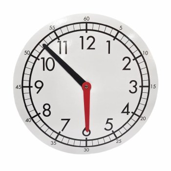Teachers Clock 12 Hour