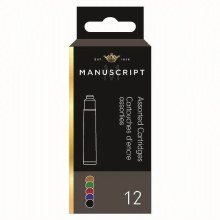 Manuscript 12 Assorted Ink Cartridges