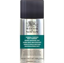 Winsor & Newton General Purpose Matt Spray Varnish - 150ml Winsor & Newton General Purpose Matt Spray Varnish - 150ml