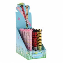 Additional picture of 2 Colour Click Pen - Flying Critters (each)