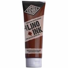 Lino Printing Ink 300ml - Burnt Sienna