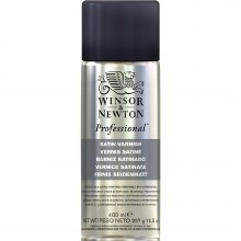 Winsor & Newton Satin Spray Varnish - 400ml Winsor & Newton Satin Spray Varnish - 400ml
