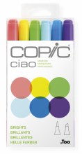 Copic Ciao Bright Set - 6 Markers