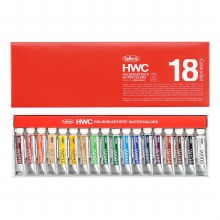 Holbein Artist Watercolour Set - 18 x 5ml Tubes