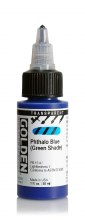 Golden High-Flow 30ml Transparent Phthalo Blue (Green Shade) Golden High-Flow 30ml Transparent Phthalo Blue (Green Shade)
