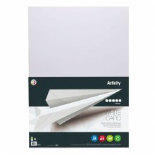 A2 Card 160gsm White 25s
