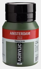 Amsterdam Acrylic 500ml Olive Green Deep Amsterdam Acrylic 500ml Olive Green Deep