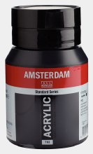 Amsterdam Acrylic 500ml Lamp Black Amsterdam Acrylic 500ml Lamp Black