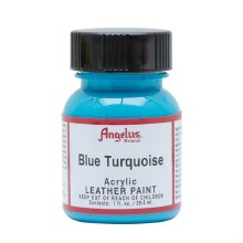 Angelus Leather Paint 29.5ml - Blue Turquoise Angelus Leather Paint 29.5ml - Blue Turquoise